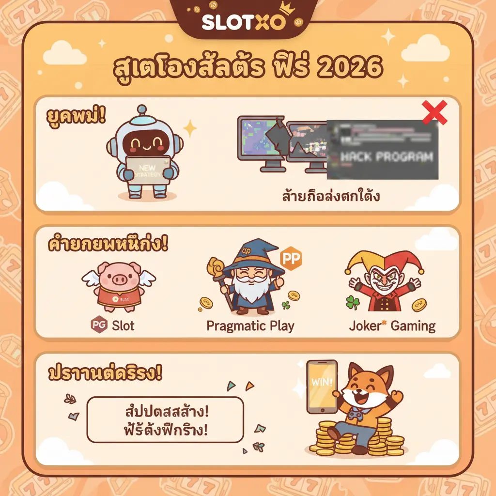สูตรโกงสล็อต ฟรี - SlotXO