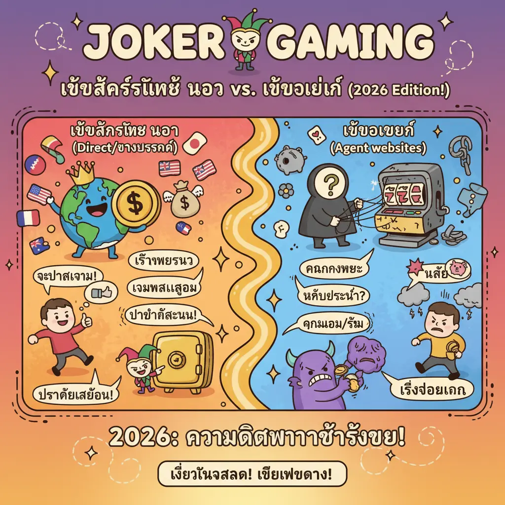 เว็บสล็อตแท้ นอก - Joker Gaming