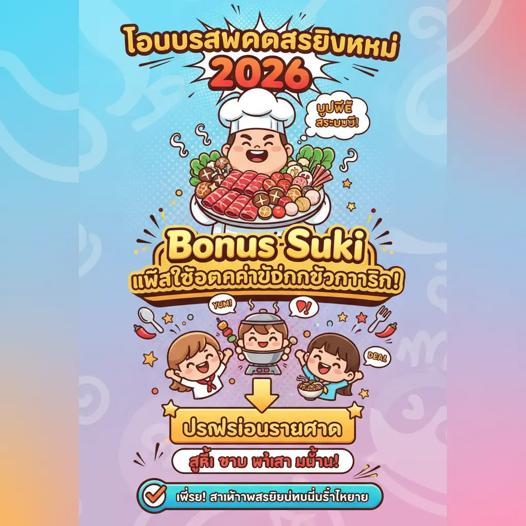 โบนัสสมัครสมาชิก - บุฟเฟต์
