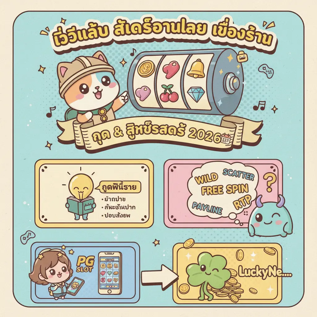 วิธีเล่นสลอต - สล็อตออนไลน์