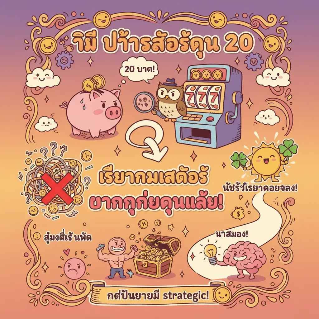 วิธี ปั่นสล็อตทุน 20 - เกมสล็อต