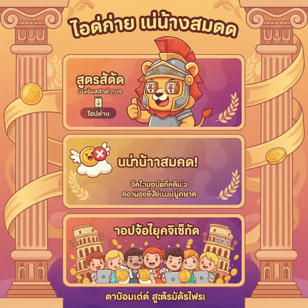 ดาวน์โหลด สูตรสล็อตฟรี ไม่ต้องสมัคร - สล็อต Roma