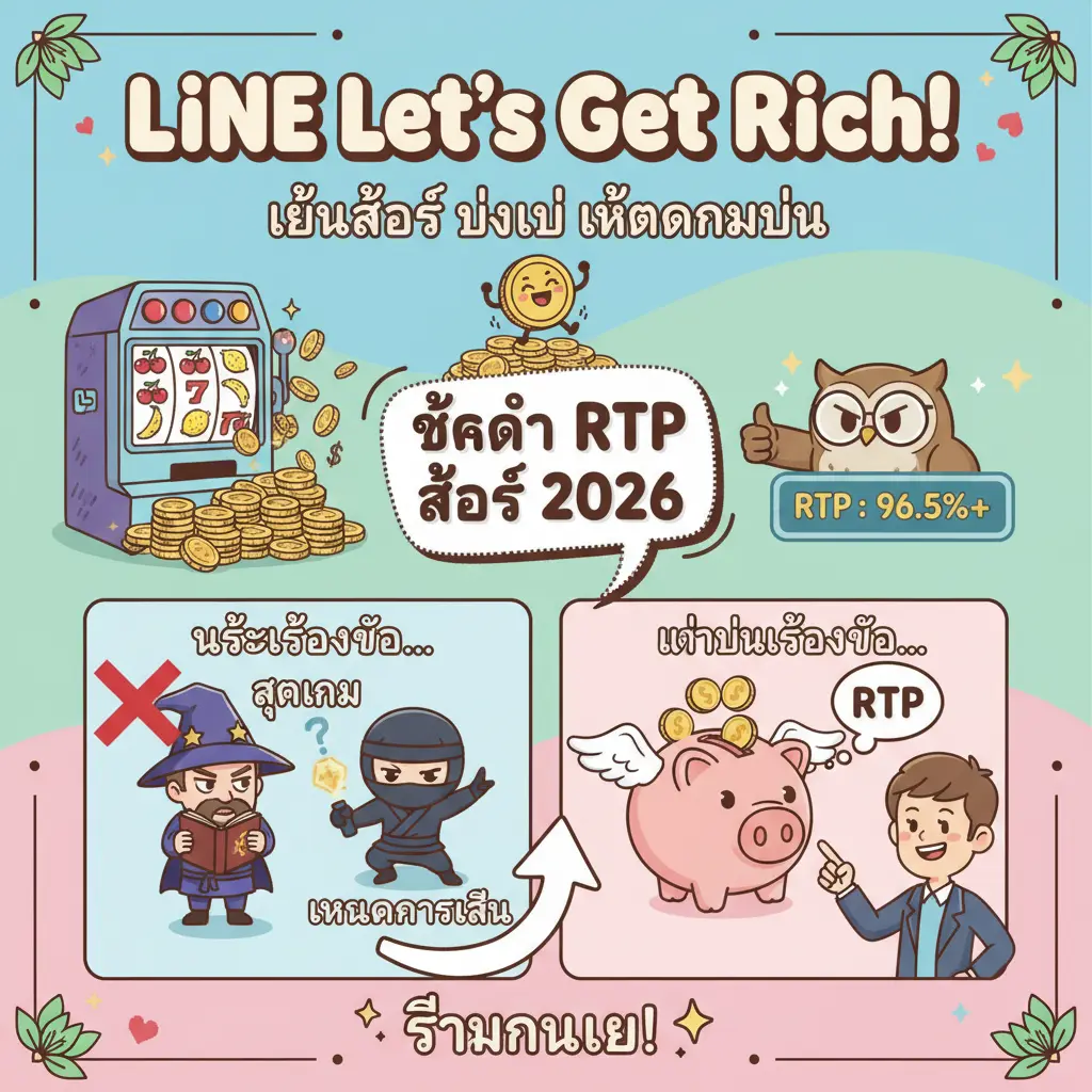 เล่นสล็อต ยัง ไง ให้แตกหมื่น - LINE Lets Get Rich