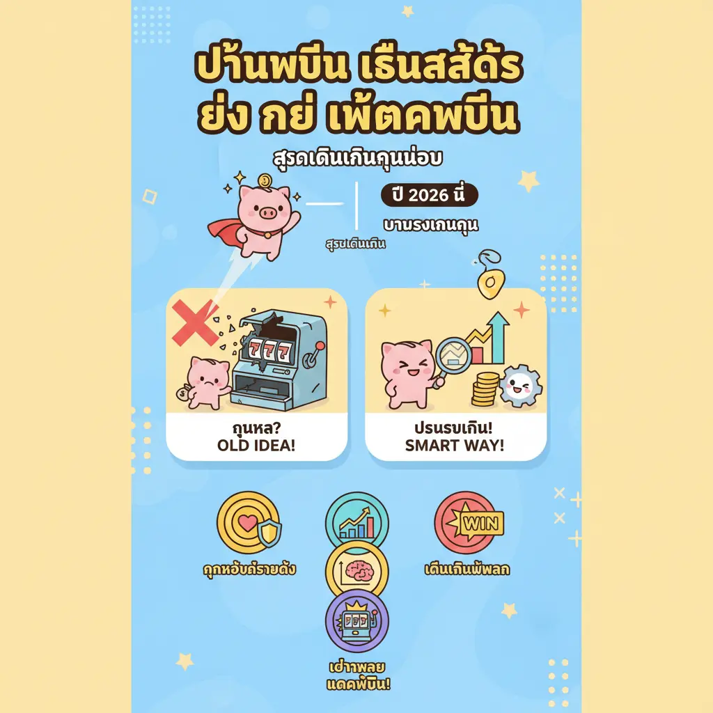 เล่นสล็อต ยัง ไง ให้แตกหมื่น - การติดพนัน