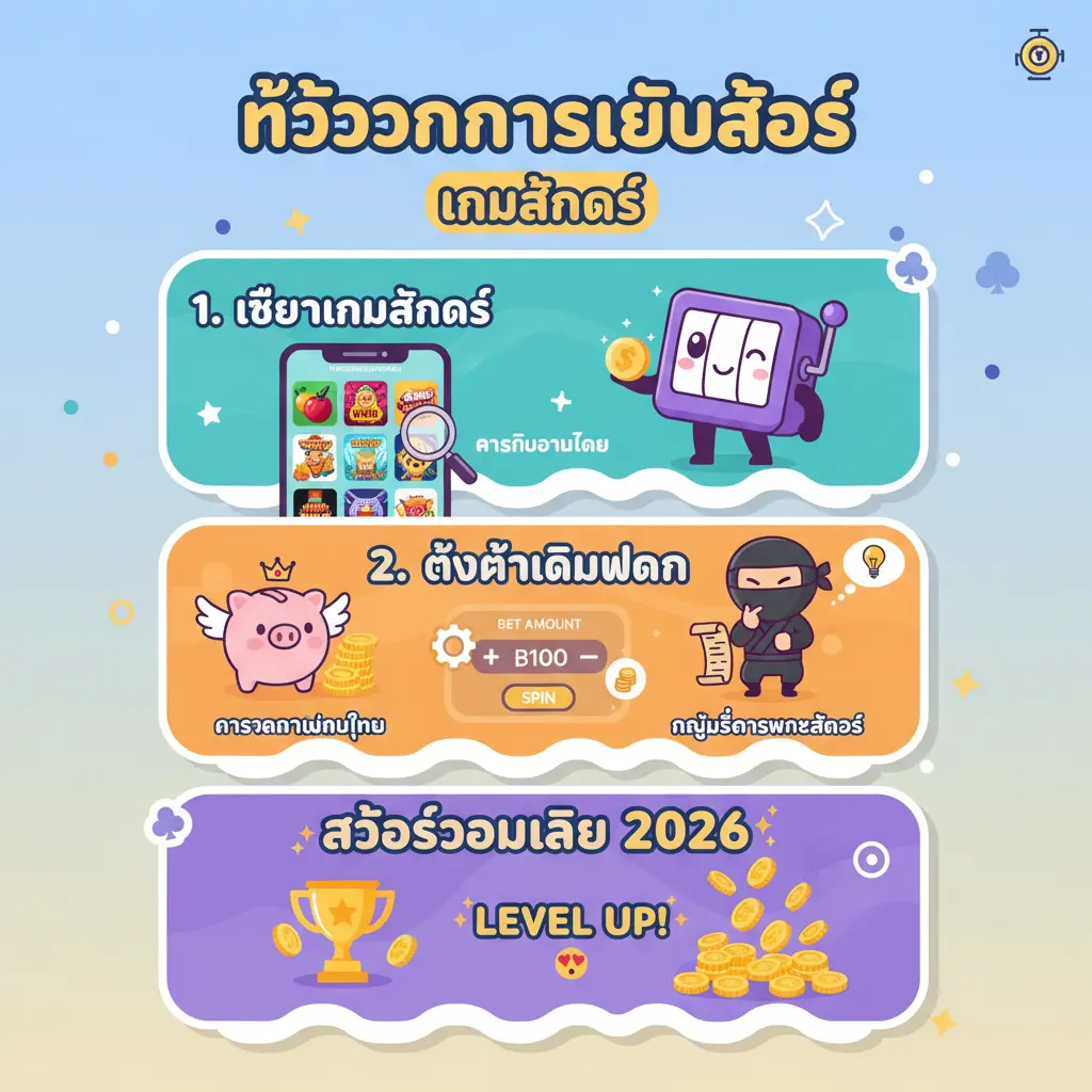 ขั้น ตอน การเล่นสล็อต - เกมสล็อต
