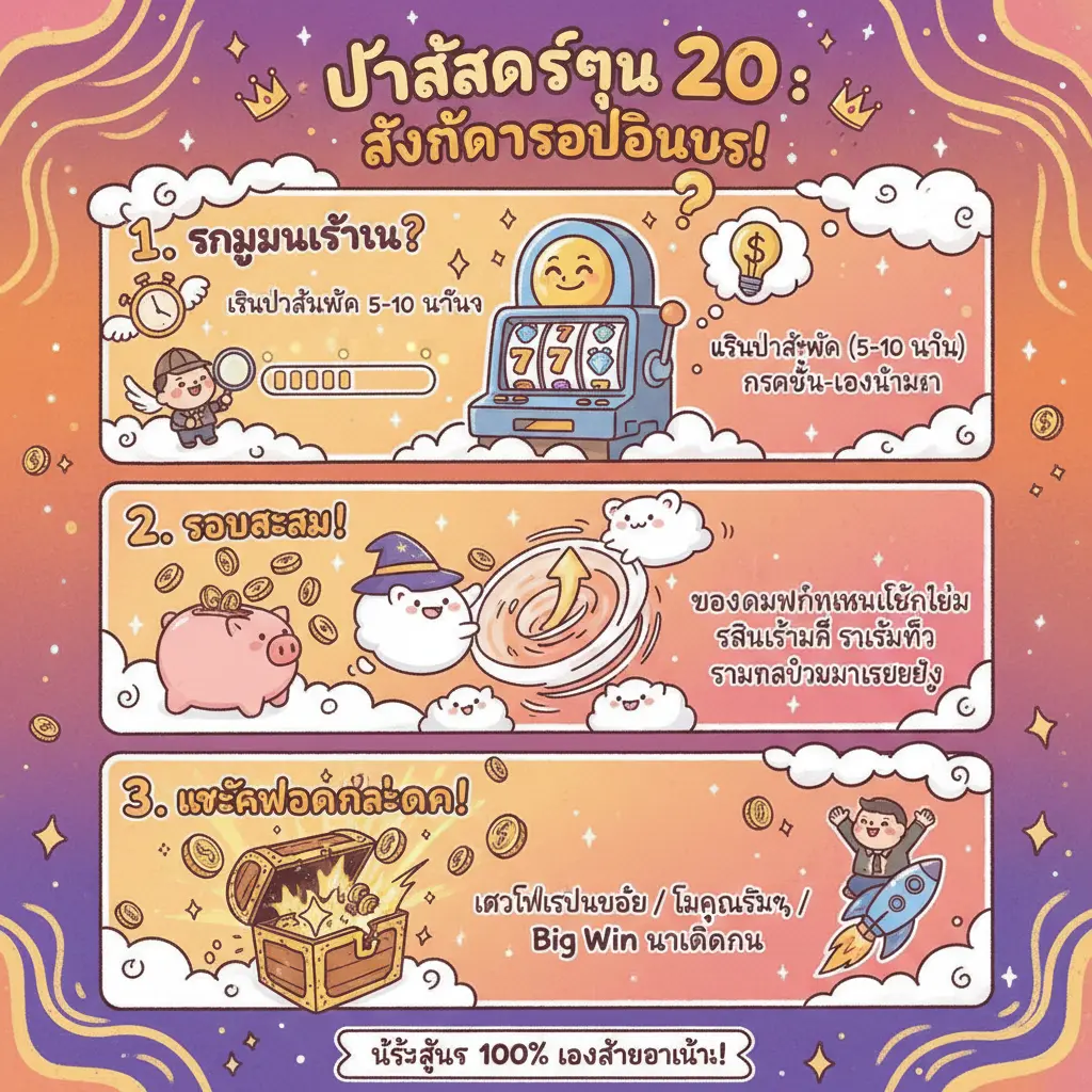 วิธี ปั่นสล็อตทุน 20 - เกมสล็อตออนไลน์