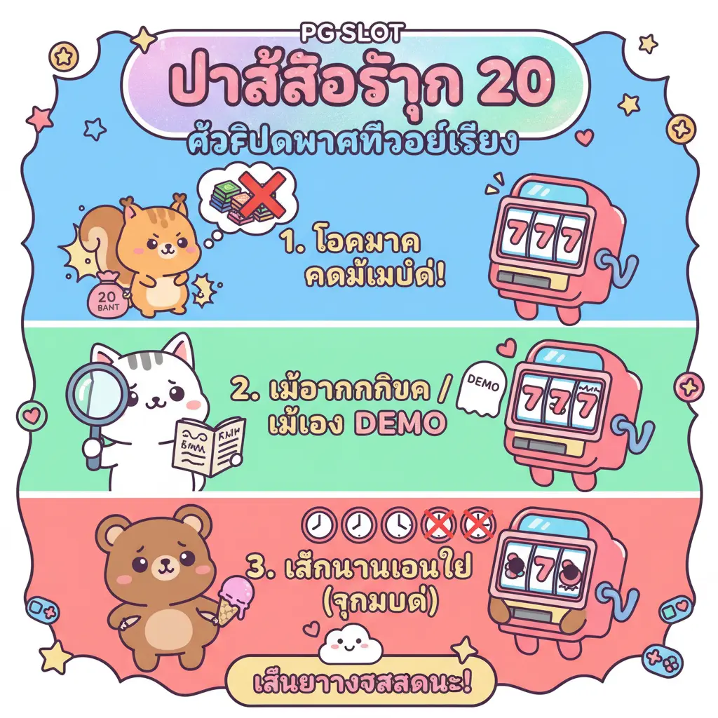 วิธี ปั่นสล็อตทุน 20 - pg slot